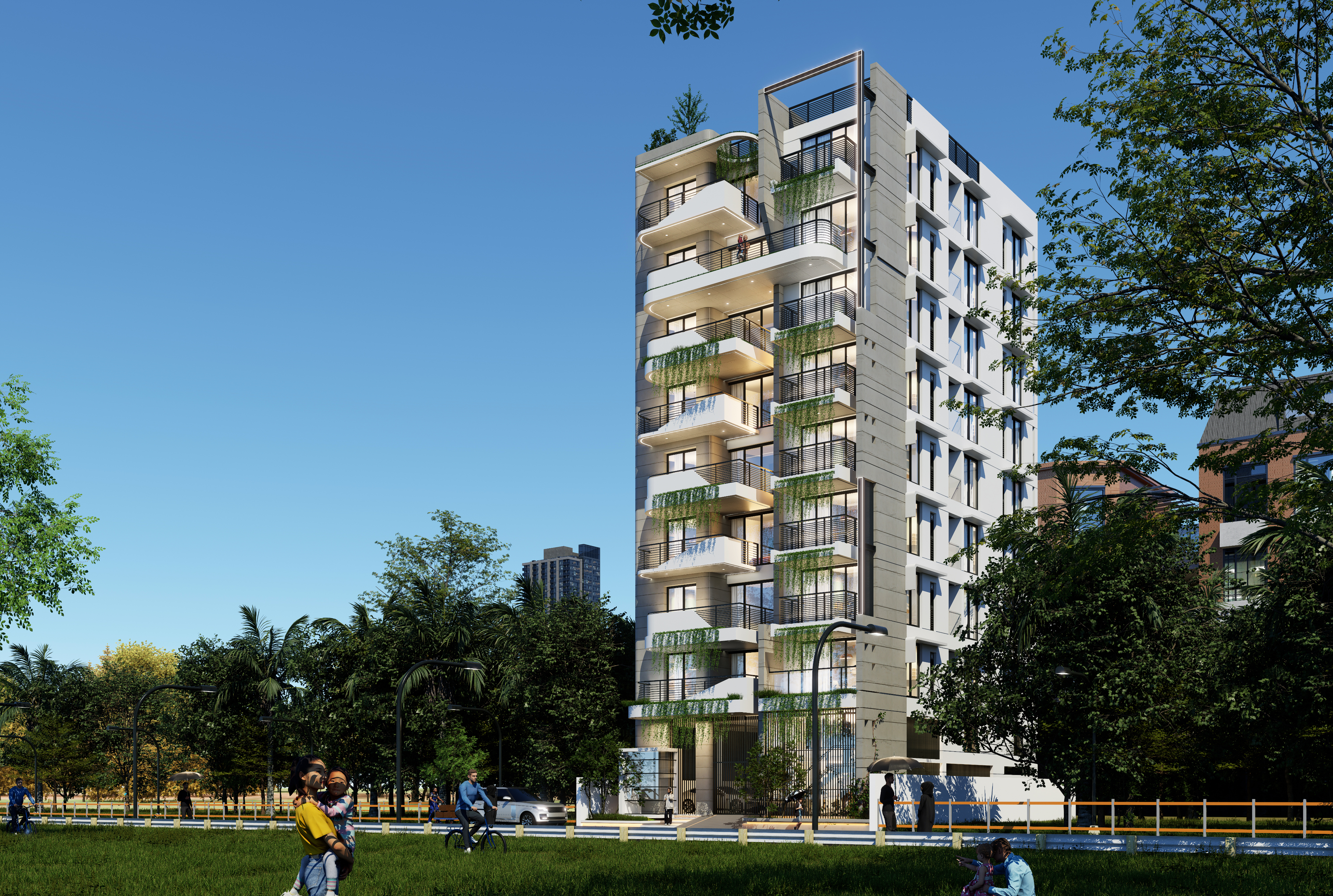 Luxury building